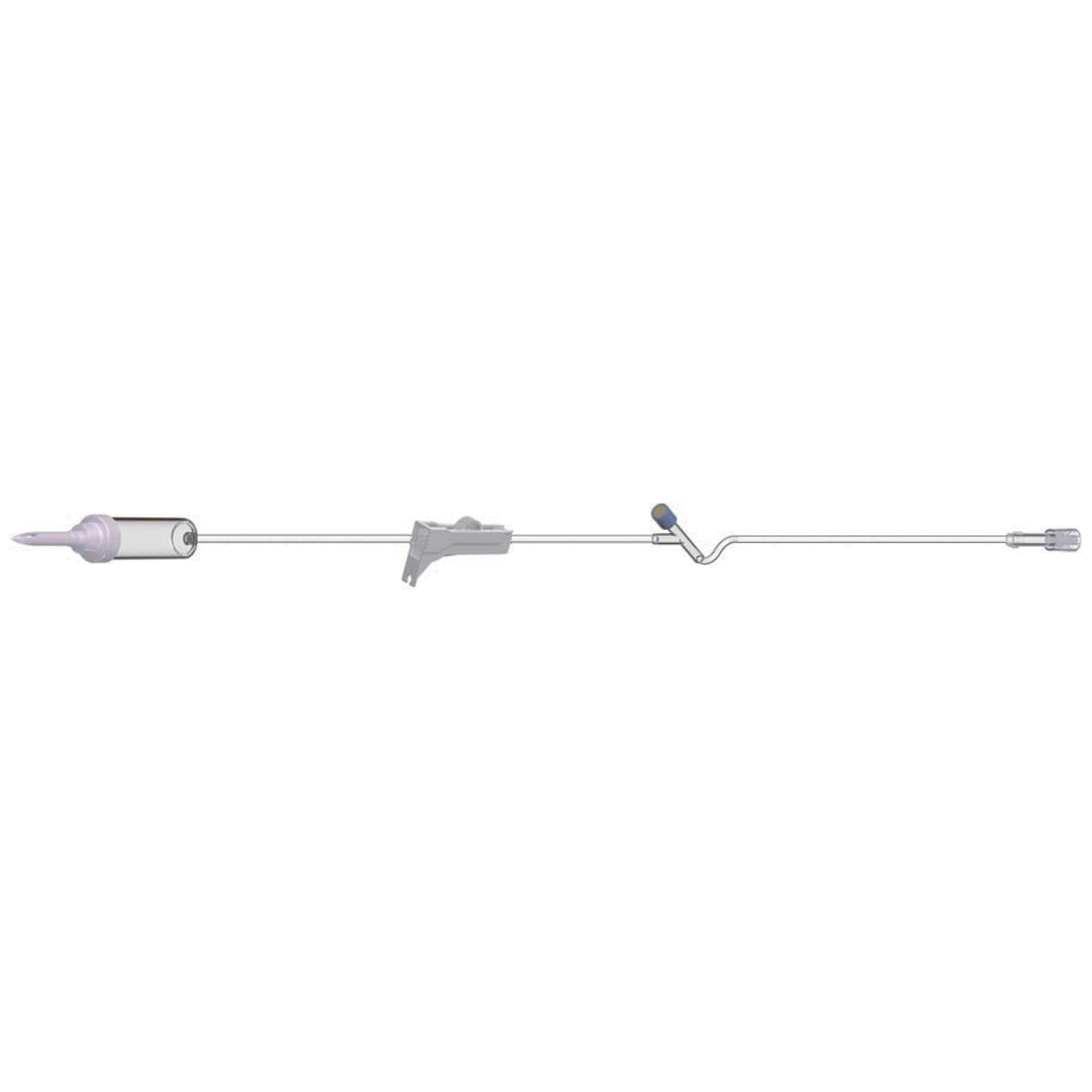 IV Administration Set 1 Y-Injection Site 72" 10 Drops/mL 50/cs