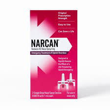 NARCAN Noloxone HCl 4 mg Nasal Spray 2 EA